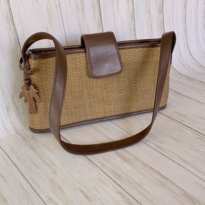 Vintage Y2K Woven Mini Shoulder Bag Purse Liz Claiborne